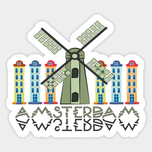 Amsterdam Art Sticker